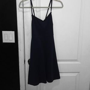 Navy blue crisscross sundress